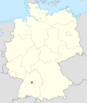 Locator map S in Germany